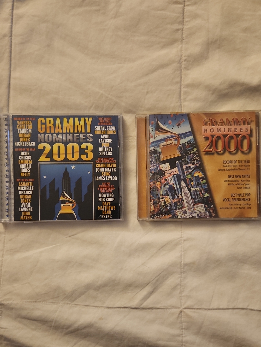 Grammy Nominees 2003 & 2000 CD Set - Black/Gold Covers